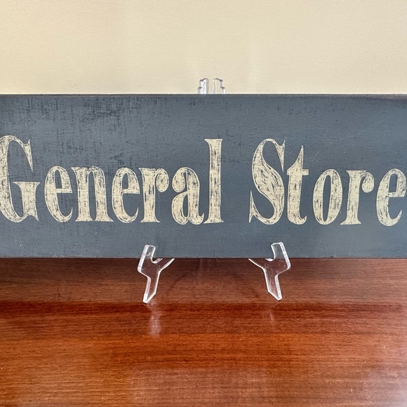 Wooden General Store wall sign - Picture 2 of 5